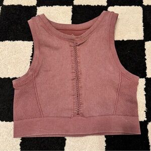 OFFLINE Seamless Macrame Longline Sports Bra {Size M}